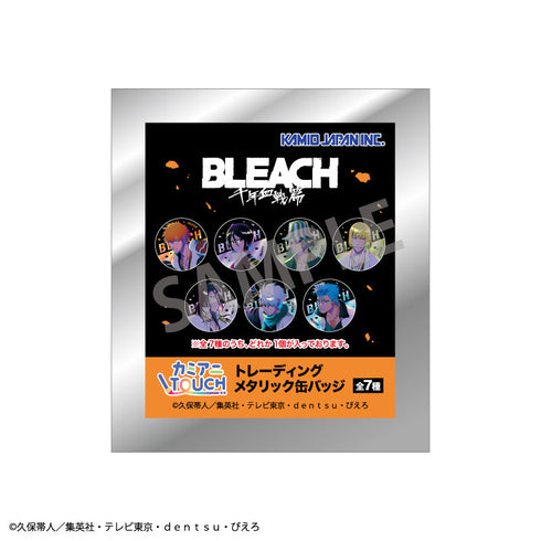 『BLEACH 千年血戦篇』トレーディングメタリック缶バッジ/カミアニTOUCH【BOX】